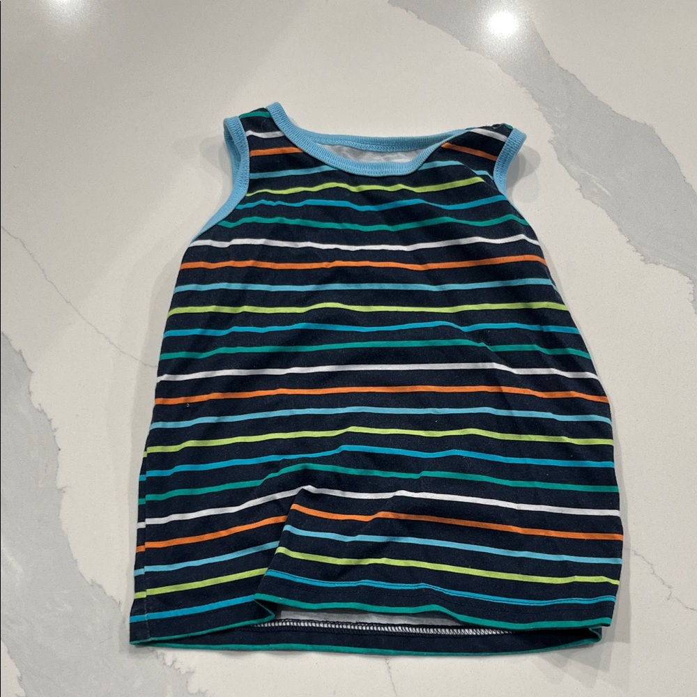 The Children's Place Multicolor Striped Tank Top